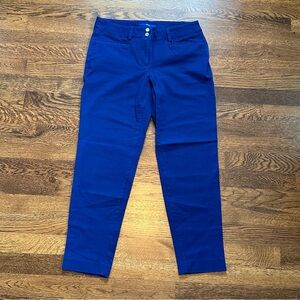 Apt. 9 Vibrant Blue Cropped Pants - Size 4